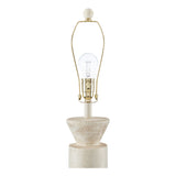 Modern European furniture - White Stacked Base Floor Lamp - www.oroa.com