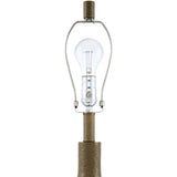 Modern European furniture -  Painted Base Linen Table Lamp - www.oroa.com