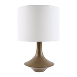 Modern European furniture -  Painted Base Linen Table Lamp - www.oroa.com