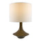 Modern European furniture -  Painted Base Linen Table Lamp - www.oroa.com
