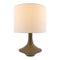 Modern European furniture -  Painted Base Linen Table Lamp - www.oroa.com