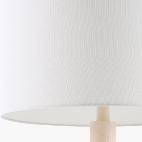 Modern European furniture -  Painted Base Linen Table Lamp - www.oroa.com