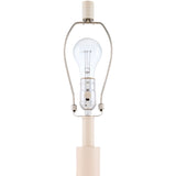 Modern European furniture -  Painted Base Linen Table Lamp - www.oroa.com