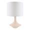 Modern European furniture -  Painted Base Linen Table Lamp - www.oroa.com