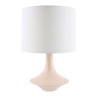 Modern European furniture -  Painted Base Linen Table Lamp - www.oroa.com