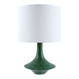 Modern European furniture -  Painted Base Linen Table Lamp - www.oroa.com