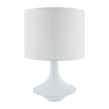 Modern European furniture -  Painted Base Linen Table Lamp - www.oroa.com