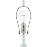 Modern European furniture -  Painted Base Linen Table Lamp - www.oroa.com