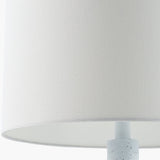 Modern European furniture -  Painted Base Linen Table Lamp - www.oroa.com