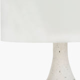 Modern European furniture - White Drum Shade Table Lamp - www.oroa.com