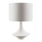 Modern European furniture - White Drum Shade Table Lamp - www.oroa.com
