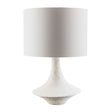 Modern European furniture - White Drum Shade Table Lamp - www.oroa.com