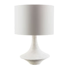 Modern European furniture - White Drum Shade Table Lamp - www.oroa.com
