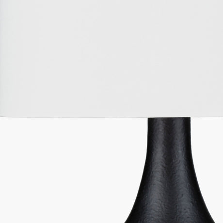 Modern European furniture - White Drum Shade Table Lamp - www.oroa.com