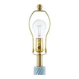 Blue Ceramic Accent Table Lamp | Kuda Home Baska