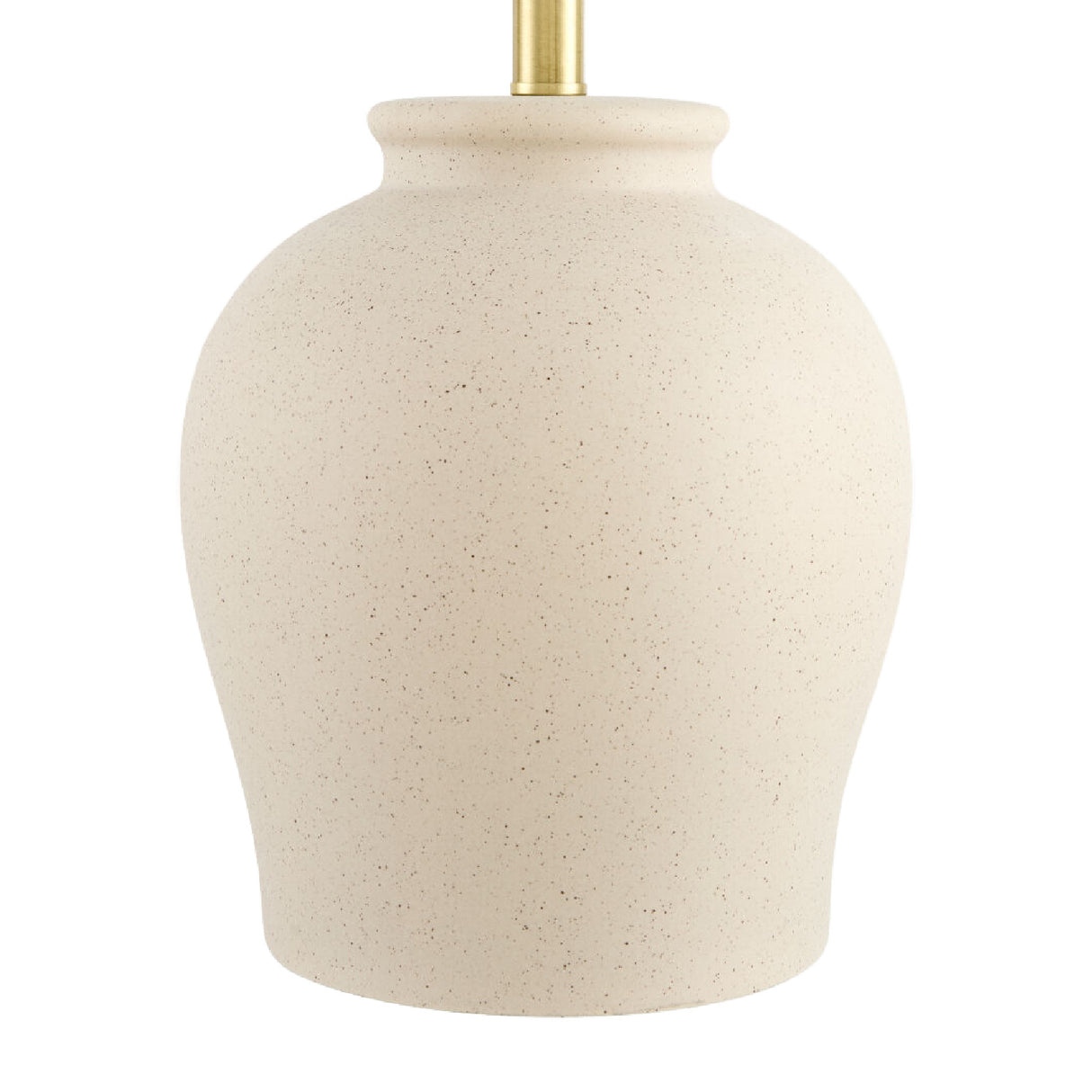   Painted Beige Ceramic Table Lamp | Oroa.com