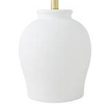 Modern European furniture - Brown Pleated Linen Table Lamp - www.oroa.com