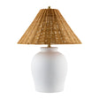 Modern European furniture - Rattan Empire Shade Table Lamp - www.oroa.com