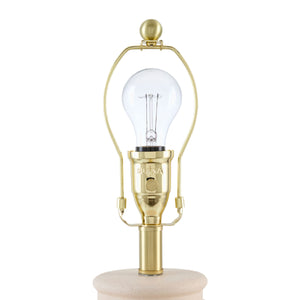   Brown Pleated Linen Table Lamp | Oroa.com