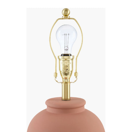 Modern European furniture - Ceramic White Linen Table Lamp - www.oroa.com