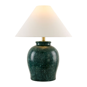   Ceramic White Linen Table Lamp | Oroa.com