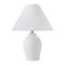 Modern European furniture - White Linen Empire Table Lamp - www.oroa.com