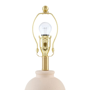   Brown Rattan Ceramic Table Lamp | Oroa.com