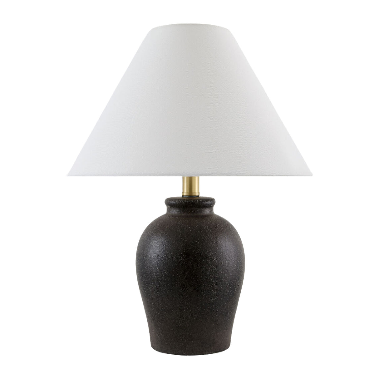   White Linen Empire Table Lamp | Oroa.com