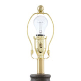 Modern European furniture - White Linen Empire Table Lamp - www.oroa.com
