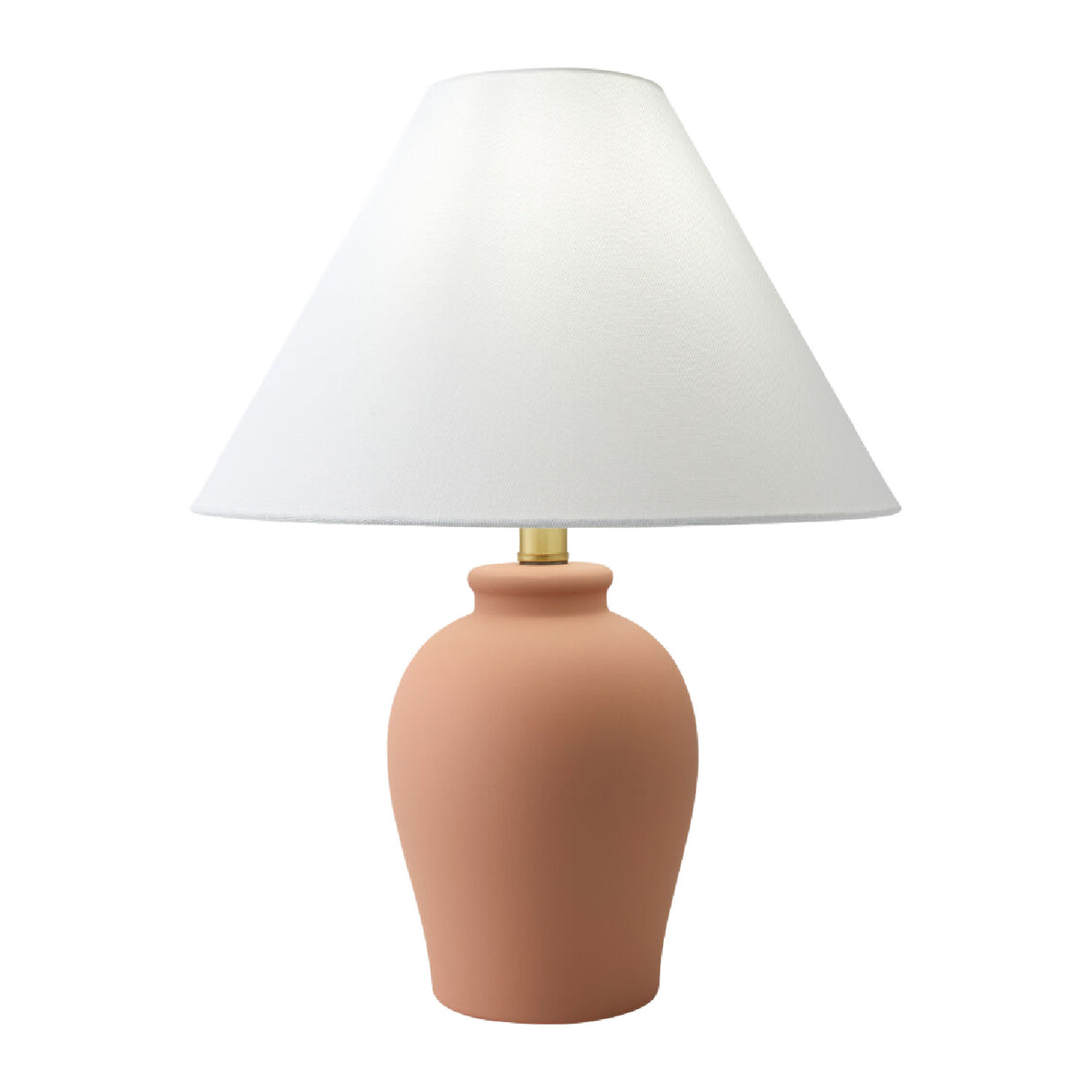   White Linen Empire Table Lamp | Oroa.com
