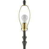 Modern European furniture - Linen Drum Shade Table Lamp - www.oroa.com