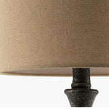 Modern European furniture - Linen Drum Shade Table Lamp - www.oroa.com