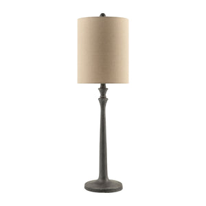   Linen Drum Shade Table Lamp | Oroa.com