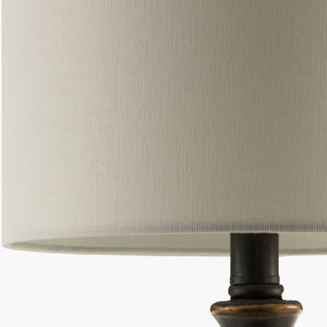   Linen Drum Shade Table Lamp | Oroa.com