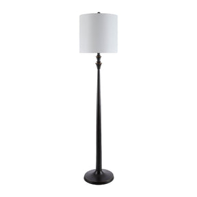 Modern European furniture - Linen Drum Shade Floor Lamp - www.oroa.com