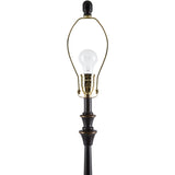 Modern European furniture - Linen Drum Shade Floor Lamp - www.oroa.com