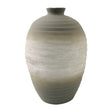 Modern furniture - Gray Glazed Ceramic Vase - www.oroa.com