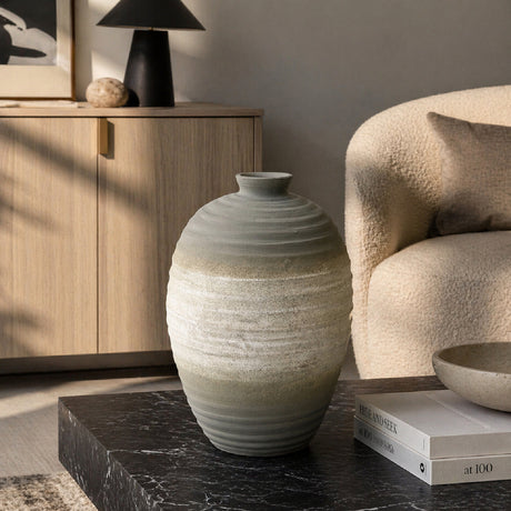   Gray Glazed Ceramic Vase | Oroa.com