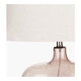 Modern European furniture - Gray Clear Glass Table Lamp - www.oroa.com