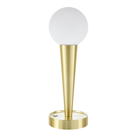 Modern European furniture -  Conical Metal Accent Table Lamp - www.oroa.com