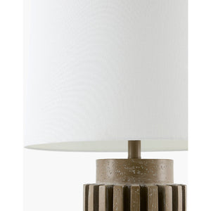   Modern Carved Accent Table Lamp | Oroa.com