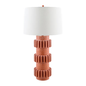   Modern Carved Accent Table Lamp | Oroa.com