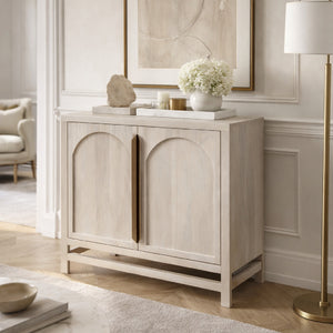   Modern furniture - Mango Wood 2-Door Cabinet - www.oroa.com | Oroa.com