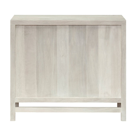 Modern furniture - Mango Wood 2-Door Cabinet - www.oroa.com
