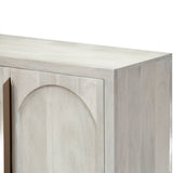 Modern furniture - Mango Wood 2-Door Cabinet - www.oroa.com