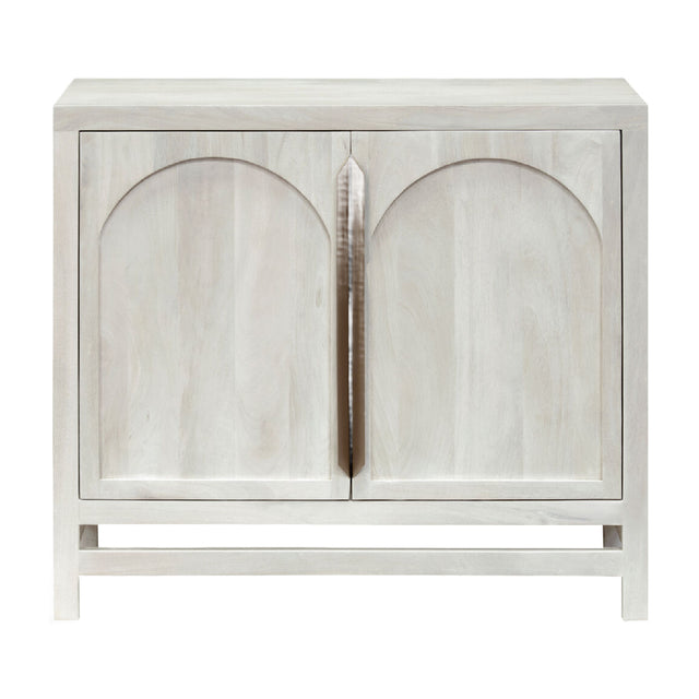 Modern furniture - Mango Wood 2-Door Cabinet - www.oroa.com