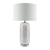 Modern European furniture - White Shell Accent Table Lamp - www.oroa.com