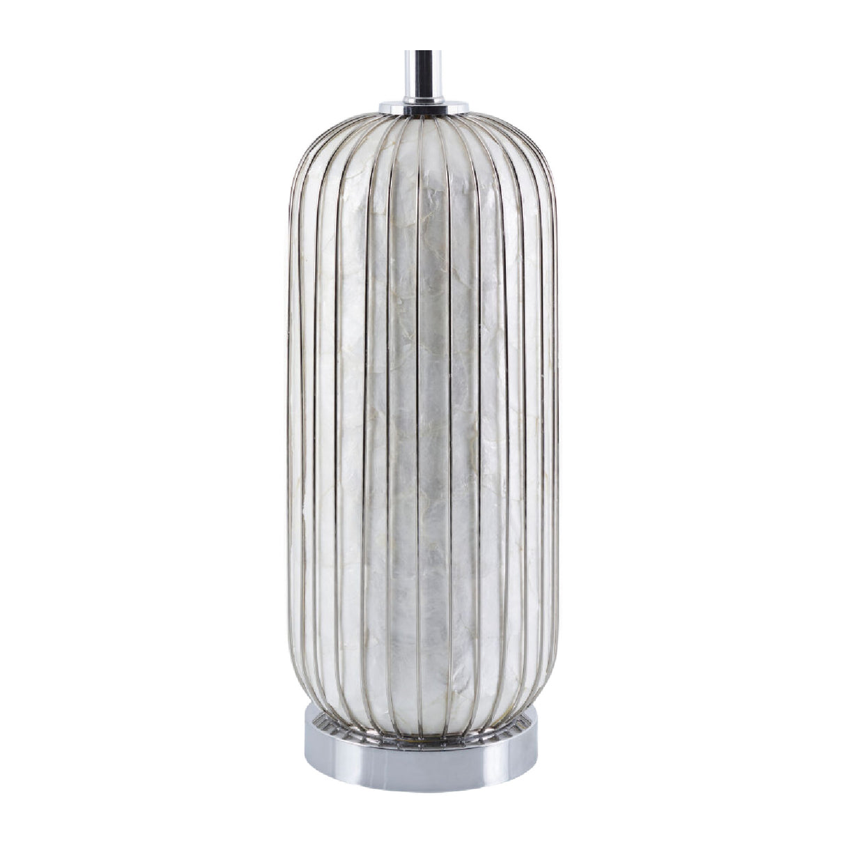   Modern European furniture - White Shell Accent Table Lamp - www.oroa.com | Oroa.com