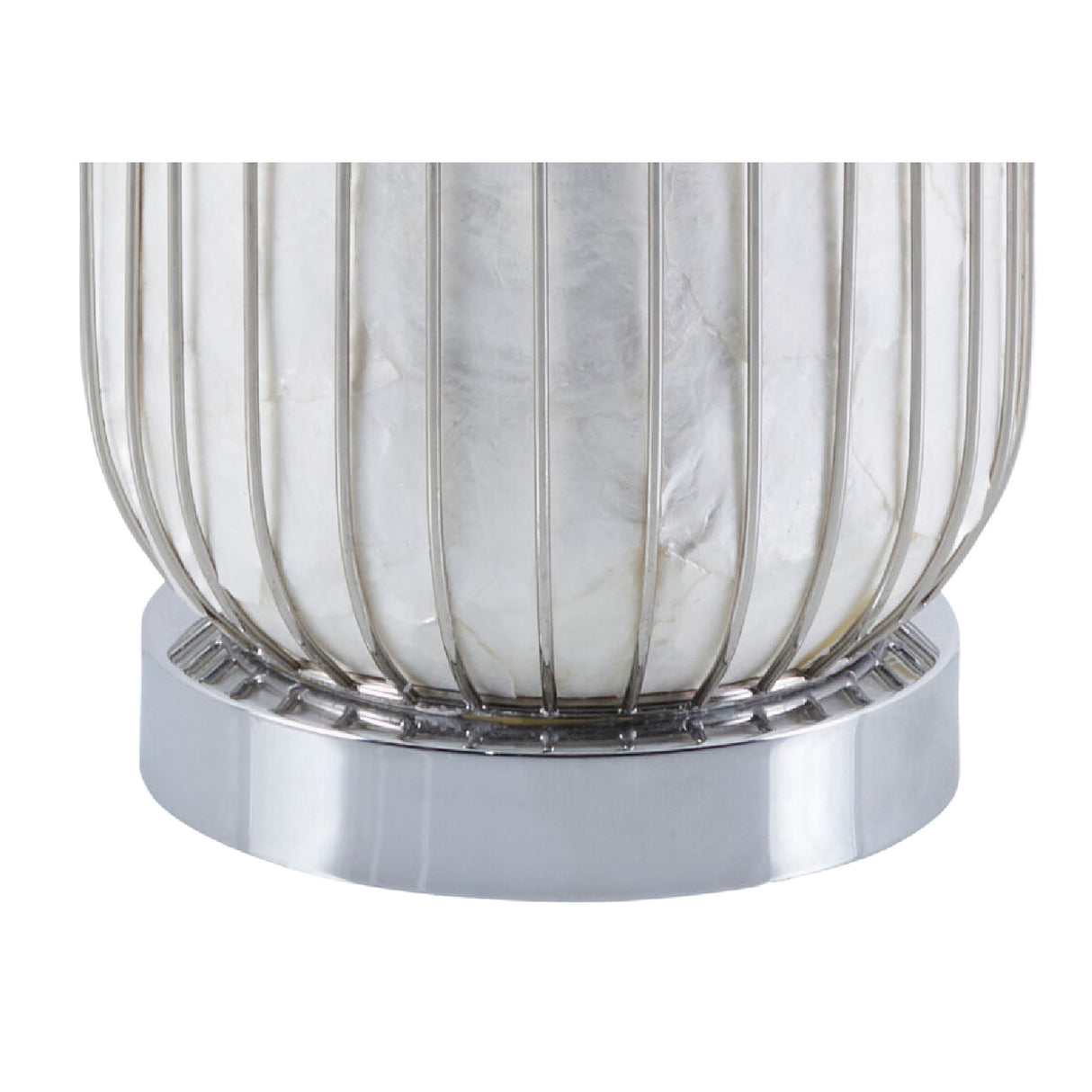   Modern European furniture - White Shell Accent Table Lamp - www.oroa.com | Oroa.com