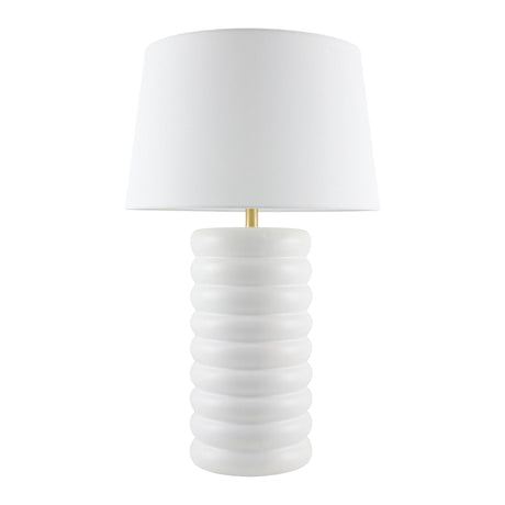 Modern European furniture - Glazed Ceramic Table Lamp - www.oroa.com